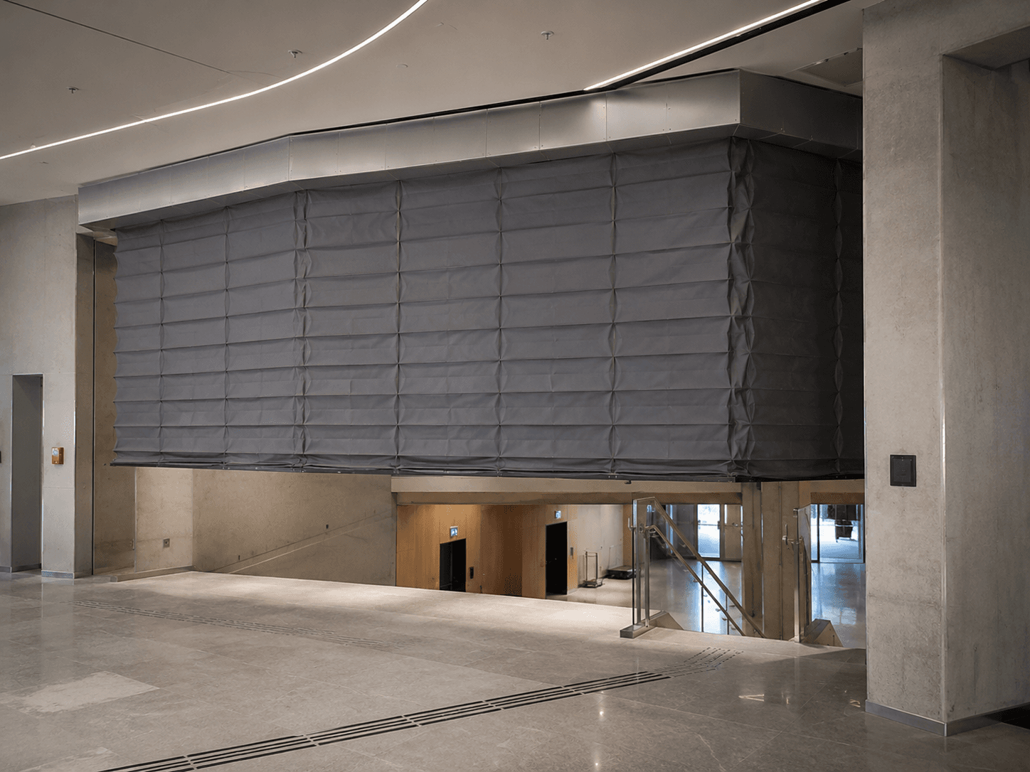 Complex Geometries — Accordion Fire Curtains