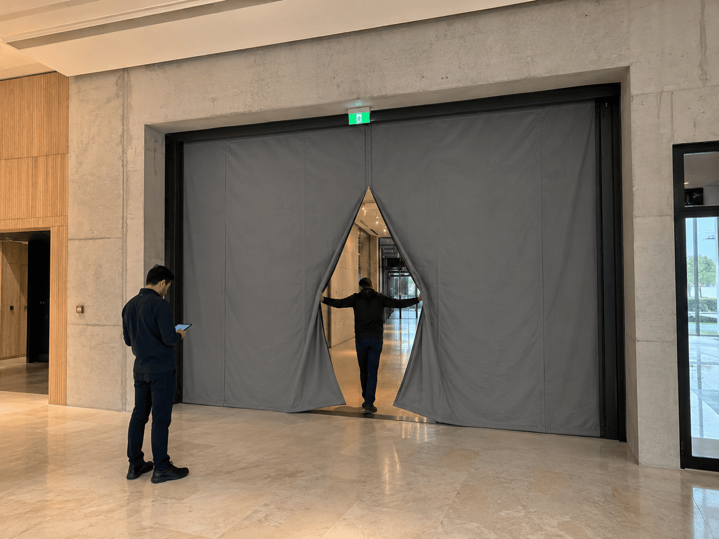 Safe Evacuation Routes — Egress Fire Curtains