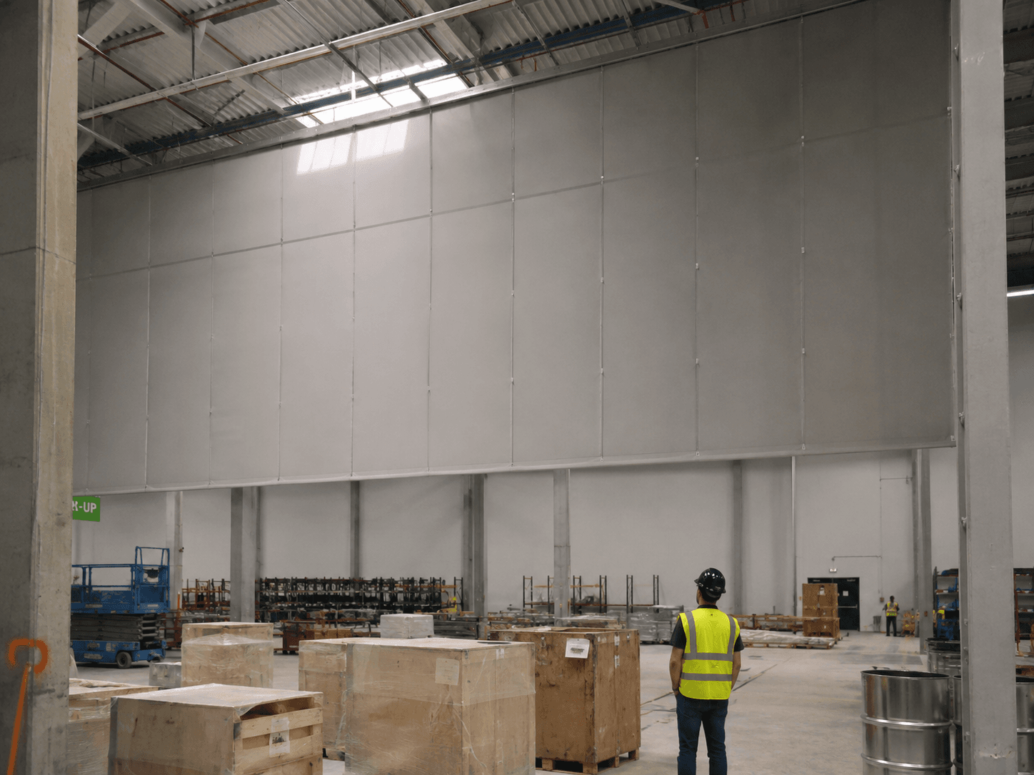 Permanent Compartmentation — Fixed Fire Curtains